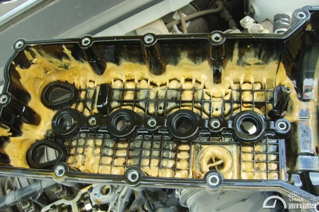 機(jī)油乳化現(xiàn)場